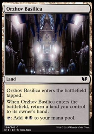 Orzhov Basilica (Commander 2015) Near Mint