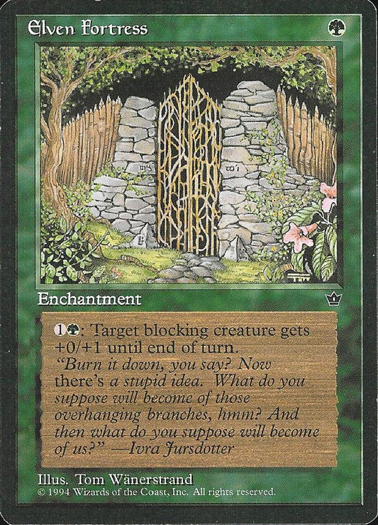 Elven Fortress (4) (Fallen Empires) Near Mint