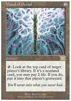 Wand of Denial (Classic 6th Edition) Near Mint