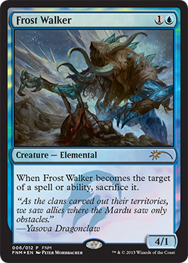 Frost Walker (FNM) (Promotional Cards) Near Mint Foil