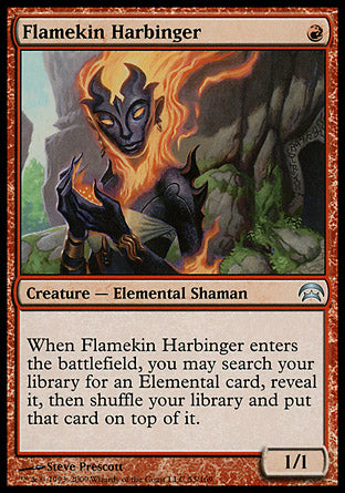 Flamekin Harbinger (Planechase) Near Mint
