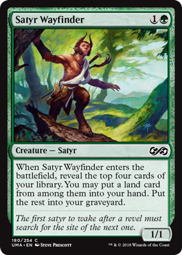 Satyr Wayfinder (Ultimate Masters) Near Mint