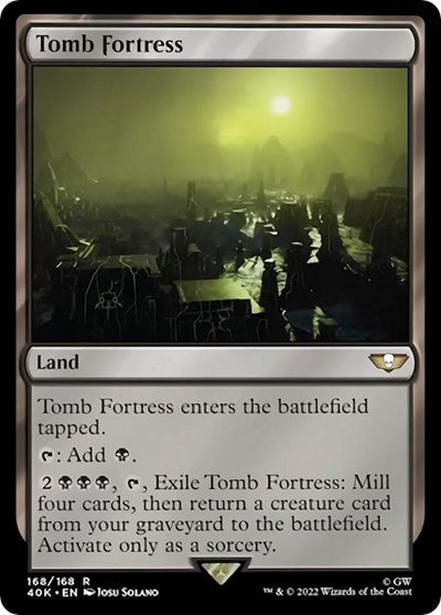 Tomb Fortress (Universes Beyond: Warhammer 40K) Near Mint