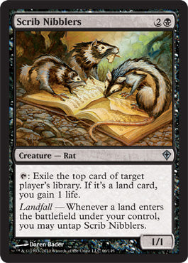 Scrib Nibblers (Worldwake) Near Mint