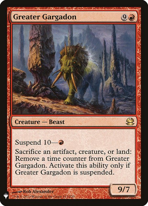 Greater Gargadon (Mystery Booster) Near Mint