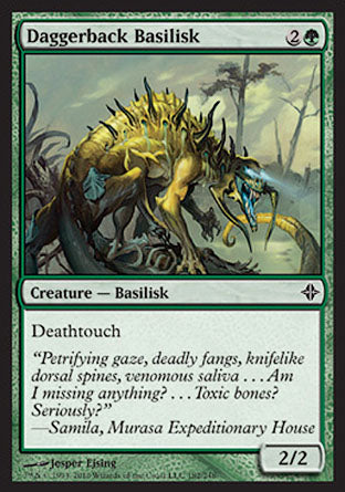 Daggerback Basilisk (Rise of the Eldrazi) Near Mint Foil