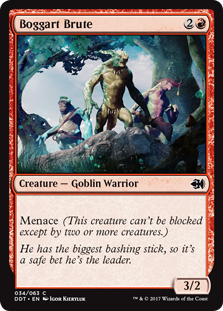 Boggart Brute (Duel Decks: Merfolk vs Goblins) Near Mint