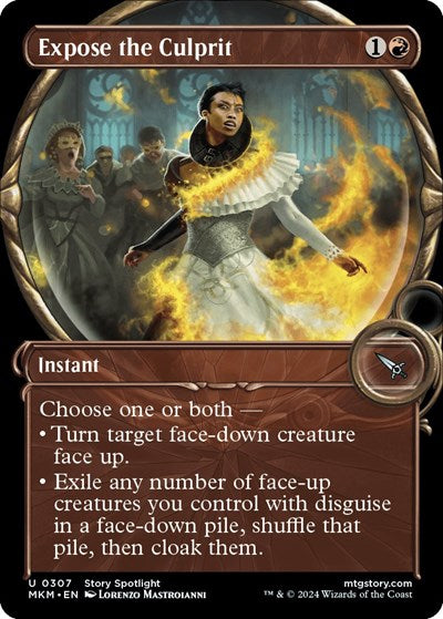 Expose the Culprit (Showcase) (Murders at Karlov Manor) Near Mint