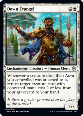 Dawn Evangel (Theros Beyond Death) Near Mint Foil