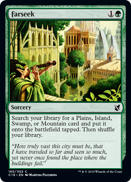 Farseek (Commander 2019) Near Mint