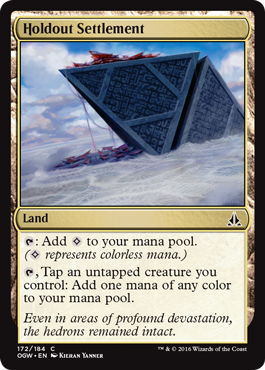 Holdout Settlement (Oath of the Gatewatch) Near Mint Foil