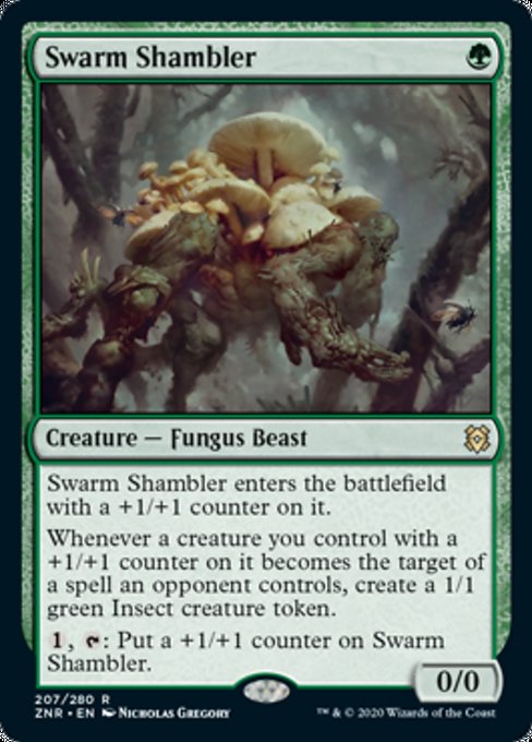 Swarm Shambler (Zendikar Rising) Near Mint