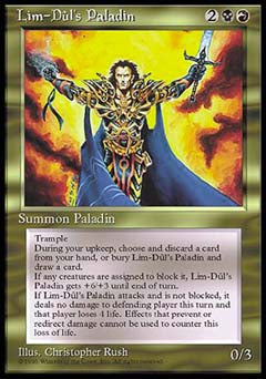 Lim-Dul's Paladin (Alliances) Light Play