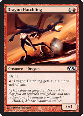 Dragon Hatchling (Magic 2014 Core Set) Near Mint Foil