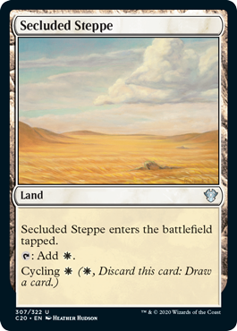 Secluded Steppe (Commander 2020 Ikoria) Near Mint