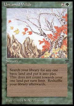Untamed Wilds (Legends) Near Mint