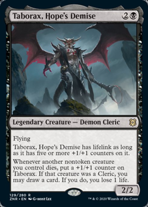 Taborax, Hope's Demise (Zendikar Rising) Near Mint Foil
