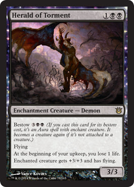 Herald of Torment (Born of the Gods) Near Mint Foil
