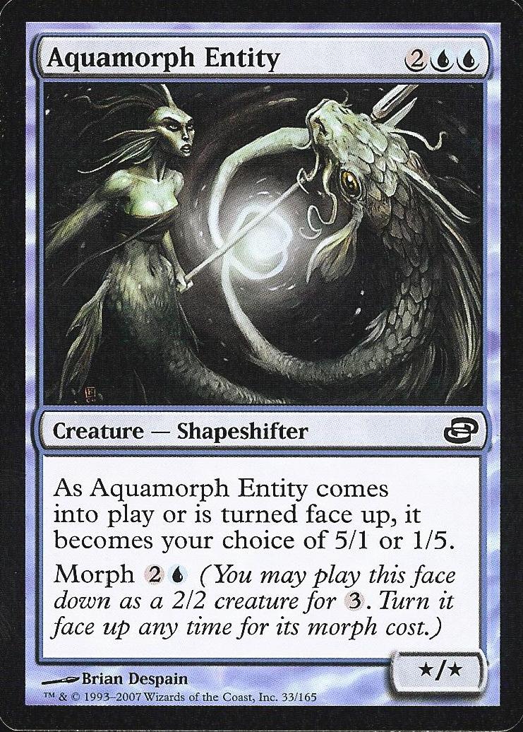 Aquamorph Entity (Planar Chaos) Light Play Foil