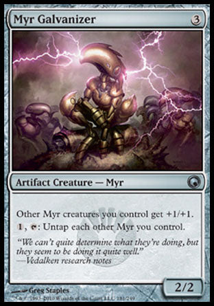 Myr Galvanizer (Scars of Mirrodin) Near Mint
