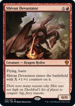 Shivan Devastator (Dominaria United) Near Mint