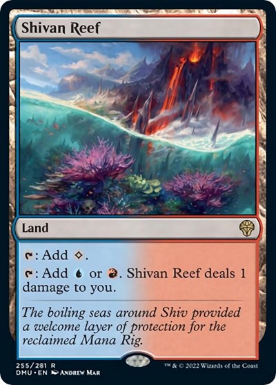 Shivan Reef (Dominaria United) Near Mint