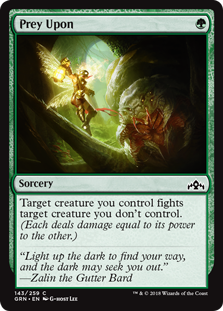 Prey Upon (Guilds of Ravnica) Near Mint