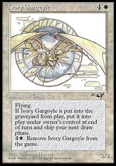 Ivory Gargoyle (Alliances) Light Play
