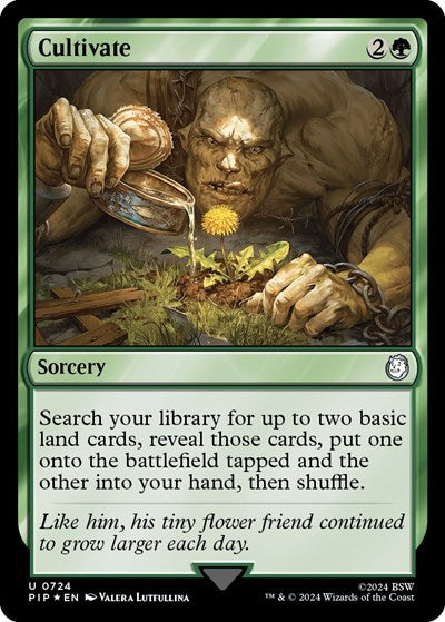 Cultivate (Surge Foil) (Universes Beyond: Fallout) Near Mint