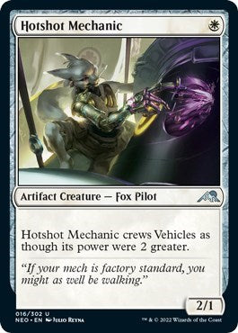 Hotshot Mechanic (Kamigawa: Neon Dynasty) Near Mint
