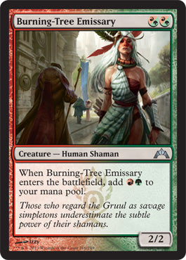 Burning-Tree Emissary (Gatecrash) Near Mint Foil