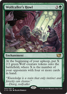 Wolfcaller's Howl (Commander 2014 Edition) Near Mint