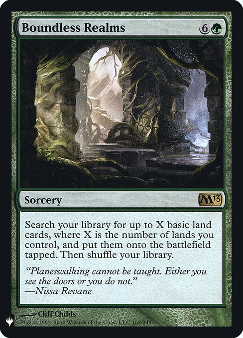 Boundless Realms (Mystery Booster Retail Edition Foils) Near Mint Foil