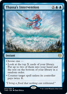 Thassa's Intervention (Theros Beyond Death) Near Mint