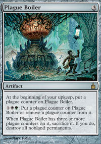 Plague Boiler (Ravnica) Light Play