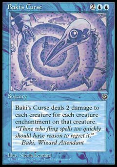 Baki's Curse (Homelands) Near Mint