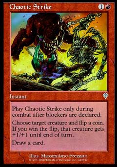 Chaotic Strike (Invasion) Near Mint