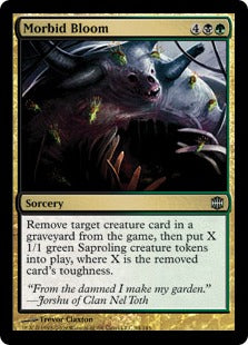 Morbid Bloom (Alara Reborn) Near Mint Foil