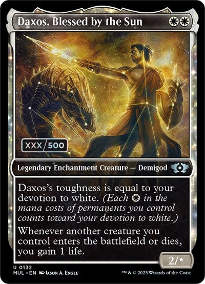 Daxos, Blessed by the Sun (Serialized) (March of the Machine: Multiverse Legends) Near Mint