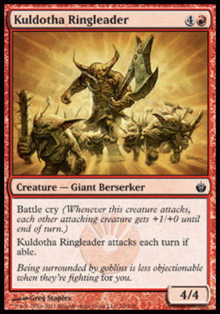 Kuldotha Ringleader (Mirrodin Besieged) Near Mint