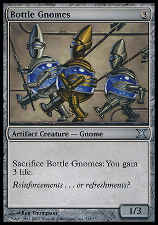 Bottle Gnomes (10th Edition) Light Play