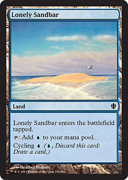 Lonely Sandbar (Commander 2013 Edition) Near Mint