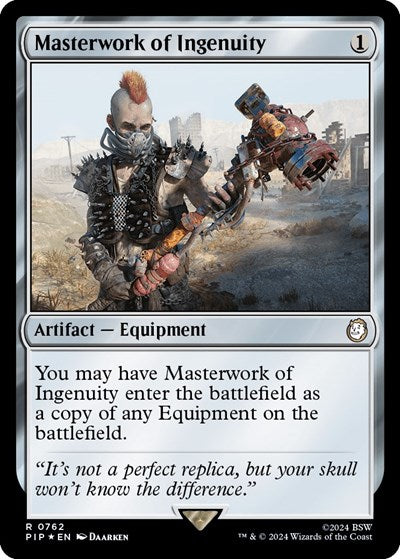 Masterwork of Ingenuity (Surge Foil) (Universes Beyond: Fallout) Near Mint