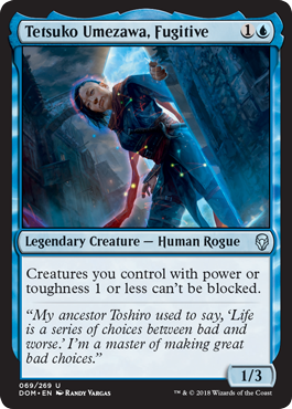 Tetsuko Umezawa, Fugitive (Dominaria) Near Mint