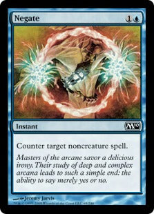 Negate (Magic 2010 Core Set) Near Mint Foil