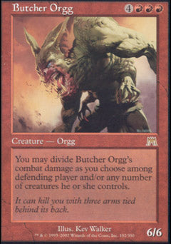 Butcher Orgg (Onslaught) Near Mint Foil