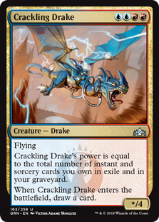 Crackling Drake (Guilds of Ravnica) Near Mint
