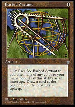 Barbed Sextant (Ice Age) Near Mint
