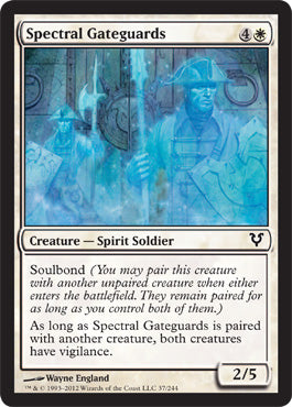 Spectral Gateguards (Avacyn Restored) Near Mint Foil