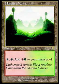 Mossfire Valley (Odyssey) Near Mint